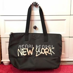 Henri Bendel Graffiti Script Tote